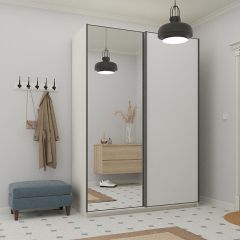 Шкаф-купе 1400 серии SOFT D1+D3+B2+PL1 (2 ящика+1штанга) профиль «Графит» в Нягани - nyagan.mebel24.online | фото 4