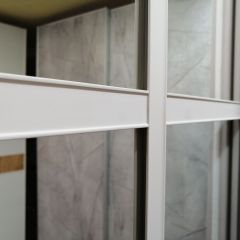 Шкаф-купе 1500 серии NEW CLASSIC K4+K4+B2+PL4 (2 ящика+F обр. штанга) профиль «Капучино» в Нягани - nyagan.mebel24.online | фото 6