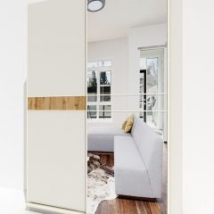 Шкаф-купе 1600 серии SOFT D6+D4+B2+PL2 (2 ящика+1штанга+1 полка) профиль «Капучино» в Нягани - nyagan.mebel24.online | фото 2