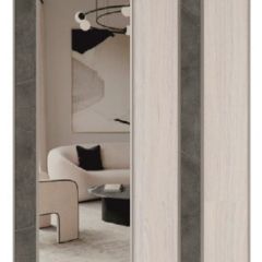 Шкаф-купе 1700 серии SILVER S5+S5+B2+PL3 (2 ящика+2 штанги) профиль «Серебро» в Нягани - nyagan.mebel24.online | фото 8