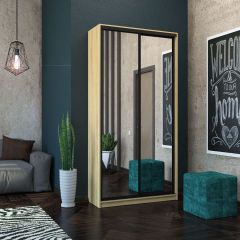 Шкаф-купе Лофт 1200 Шк12-60 (Дуб Сонома) в Нягани - nyagan.mebel24.online | фото 10