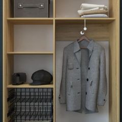 Шкаф-купе Лофт 1200 Шк12-60 (Дуб Сонома) в Нягани - nyagan.mebel24.online | фото 2