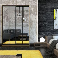 Шкаф-купе Лофт 1600 Шк16-47 (Дуб Сонома) в Нягани - nyagan.mebel24.online | фото 8