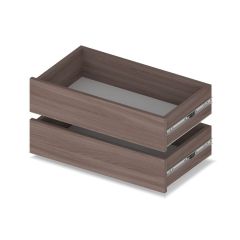 МАРТИН Шкаф-купе с зеркалами Шимо темный (2200*450) М423 в Нягани - nyagan.mebel24.online | фото 3