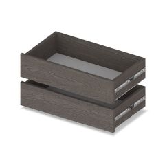 МАРТИН Шкаф-купе с зеркалом Анкор темный (2200*450) М422 в Нягани - nyagan.mebel24.online | фото 3