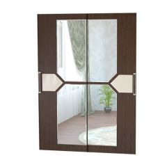 Шкаф-купе ПШ-2.9 1500 Фасад СТРЕЛКА (ВЕНГЕ стрелка беж) в Нягани - nyagan.mebel24.online | фото 3