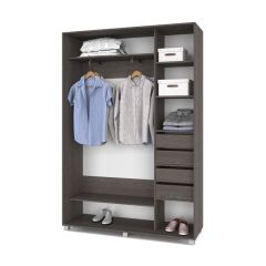 РОЛАНД Шкаф-купе Анкор темный (450*1800) Р481 в Нягани - nyagan.mebel24.online | фото 4