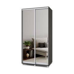 РОЛАНД Шкаф-купе с зеркалами Венге (600*1100) Р613 в Нягани - nyagan.mebel24.online | фото