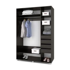 РОЛАНД Шкаф-купе с зеркалами Венге (600*1800) Р683 в Нягани - nyagan.mebel24.online | фото 4