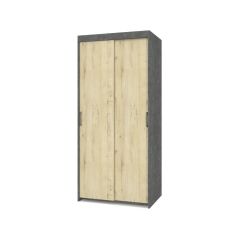 ТОМАС Шкаф-купе Камень темный - Ирландский дуб Т21 в Нягани - nyagan.mebel24.online | фото