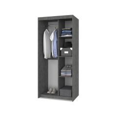 ТОМАС Шкаф-купе Камень темный - Ирландский дуб Т21 в Нягани - nyagan.mebel24.online | фото 2