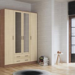 Шкаф Квадро (ясень) в Нягани - nyagan.mebel24.online | фото