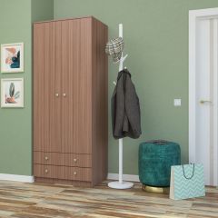 Шкаф Нина (М6) Ясень шимо темный в Нягани - nyagan.mebel24.online | фото