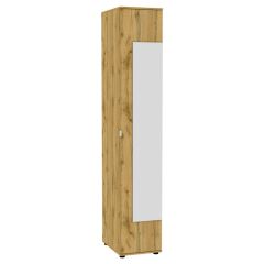 Шкаф с зеркалом "Алиса (H1_M)" с торцевой ручкой в Нягани - nyagan.mebel24.online | фото 18
