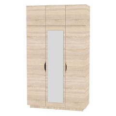 Шкаф с зеркалом "Аврора (H21_M)" в Нягани - nyagan.mebel24.online | фото 5