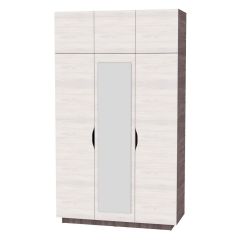 Шкаф с зеркалом "Аврора (H21_M)" в Нягани - nyagan.mebel24.online | фото 14
