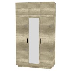 Шкаф с зеркалом "Аврора (H21_M)" в Нягани - nyagan.mebel24.online | фото 17