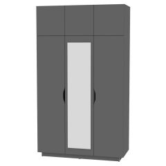 Шкаф с зеркалом "Аврора (H21_M)" в Нягани - nyagan.mebel24.online | фото 20