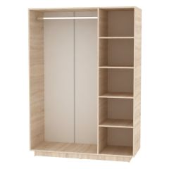 Шкаф с зеркалом "Аврора (H22_M)" в Нягани - nyagan.mebel24.online | фото 2