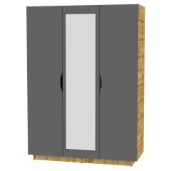Шкаф с зеркалом "Аврора (H22_M)" в Нягани - nyagan.mebel24.online | фото 19