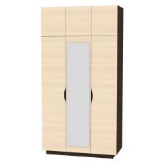 Шкаф с зеркалом "Аврора (H23_M)" в Нягани - nyagan.mebel24.online | фото 8
