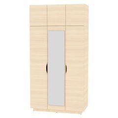 Шкаф с зеркалом "Аврора (H23_M)" в Нягани - nyagan.mebel24.online | фото 9