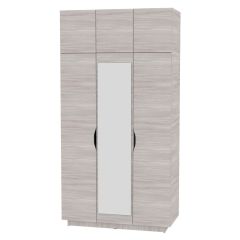 Шкаф с зеркалом "Аврора (H23_M)" в Нягани - nyagan.mebel24.online | фото 12