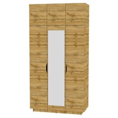 Шкаф с зеркалом "Аврора (H23_M)" в Нягани - nyagan.mebel24.online | фото 18
