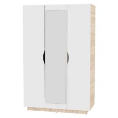 Шкаф с зеркалом "Аврора (H24_M)" в Нягани - nyagan.mebel24.online | фото 4