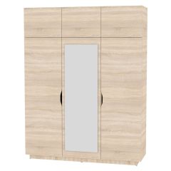 Шкаф с зеркалом "Аврора (H29_M)" в Нягани - nyagan.mebel24.online | фото 5
