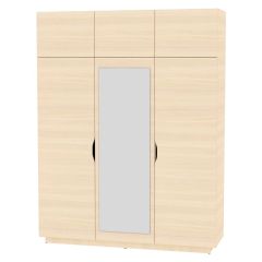 Шкаф с зеркалом "Аврора (H29_M)" в Нягани - nyagan.mebel24.online | фото 9