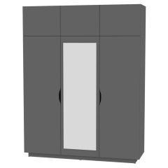 Шкаф с зеркалом "Аврора (H29_M)" в Нягани - nyagan.mebel24.online | фото 20