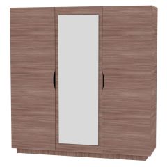 Шкаф с зеркалом "Аврора (H30_M)" в Нягани - nyagan.mebel24.online | фото 10