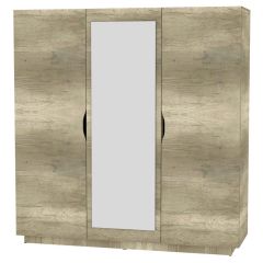 Шкаф с зеркалом "Аврора (H30_M)" в Нягани - nyagan.mebel24.online | фото 17