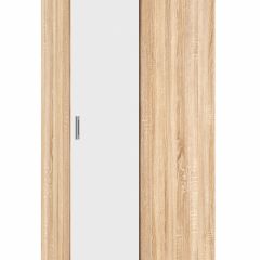 БЕАТРИС Шкаф Угловой (Дуб Сонома/Белый глянец) в Нягани - nyagan.mebel24.online | фото