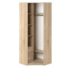 Шкаф угловой Дуэт Люкс с зеркалом в Нягани - nyagan.mebel24.online | фото 2