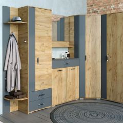 Шкаф унив. с ящиками НКМ Бостон Секция 9 в Нягани - nyagan.mebel24.online | фото 2