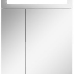 Шкаф-зеркало Аврора 60 с подсветкой LED Домино (DV8005HZ) в Нягани - nyagan.mebel24.online | фото 4