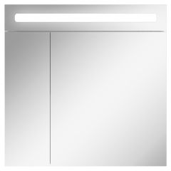 Шкаф-зеркало Аврора 70 с подсветкой LED Домино (DV8007HZ) в Нягани - nyagan.mebel24.online | фото 4