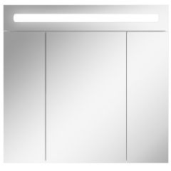 Шкаф-зеркало Аврора 75 с подсветкой LED Домино (DV8008HZ) в Нягани - nyagan.mebel24.online | фото 4