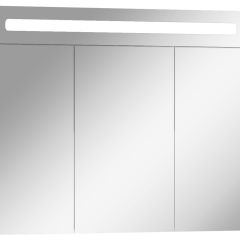 Шкаф-зеркало Аврора 85 с подсветкой LED Домино (DV8010HZ) в Нягани - nyagan.mebel24.online | фото