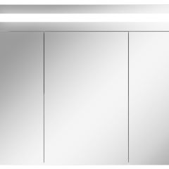 Шкаф-зеркало Аврора 90 с подсветкой LED Домино (DV8011HZ) в Нягани - nyagan.mebel24.online | фото 4