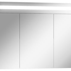 Шкаф-зеркало Аврора 90 с подсветкой LED Домино (DV8011HZ) в Нягани - nyagan.mebel24.online | фото 1