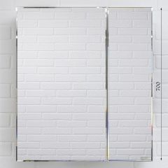 Шкаф-зеркало Bruno 60 левый/правый Домино (DBr2902HZ) в Нягани - nyagan.mebel24.online | фото 4