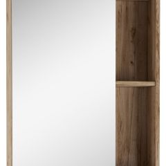 Шкаф-зеркало Craft 60 левый/правый Домино (DCr2203HZ) в Нягани - nyagan.mebel24.online | фото 1