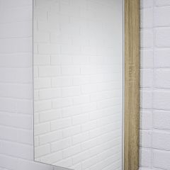 Шкаф-зеркало Мечта 40 Дуб сонома АЙСБЕРГ (DM2317HZ) в Нягани - nyagan.mebel24.online | фото 5