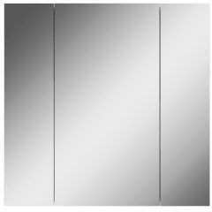 Шкаф-зеркало Норма 70 3 двери АЙСБЕРГ (DA1641HZ) в Нягани - nyagan.mebel24.online | фото 4