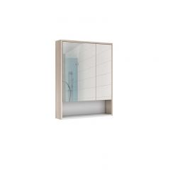 Шкаф-зеркало Prime 60 Дуб сонома Домино (DP9005HZ) в Нягани - nyagan.mebel24.online | фото 1