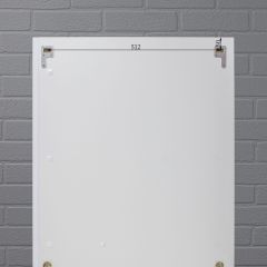 Шкаф-зеркало Uno 60 Дуб серый левый/правый Домино (DU1503HZ) в Нягани - nyagan.mebel24.online | фото 10