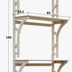 Система  хранения  Конструктор Арт. СХ3-1 в Нягани - nyagan.mebel24.online | фото 2